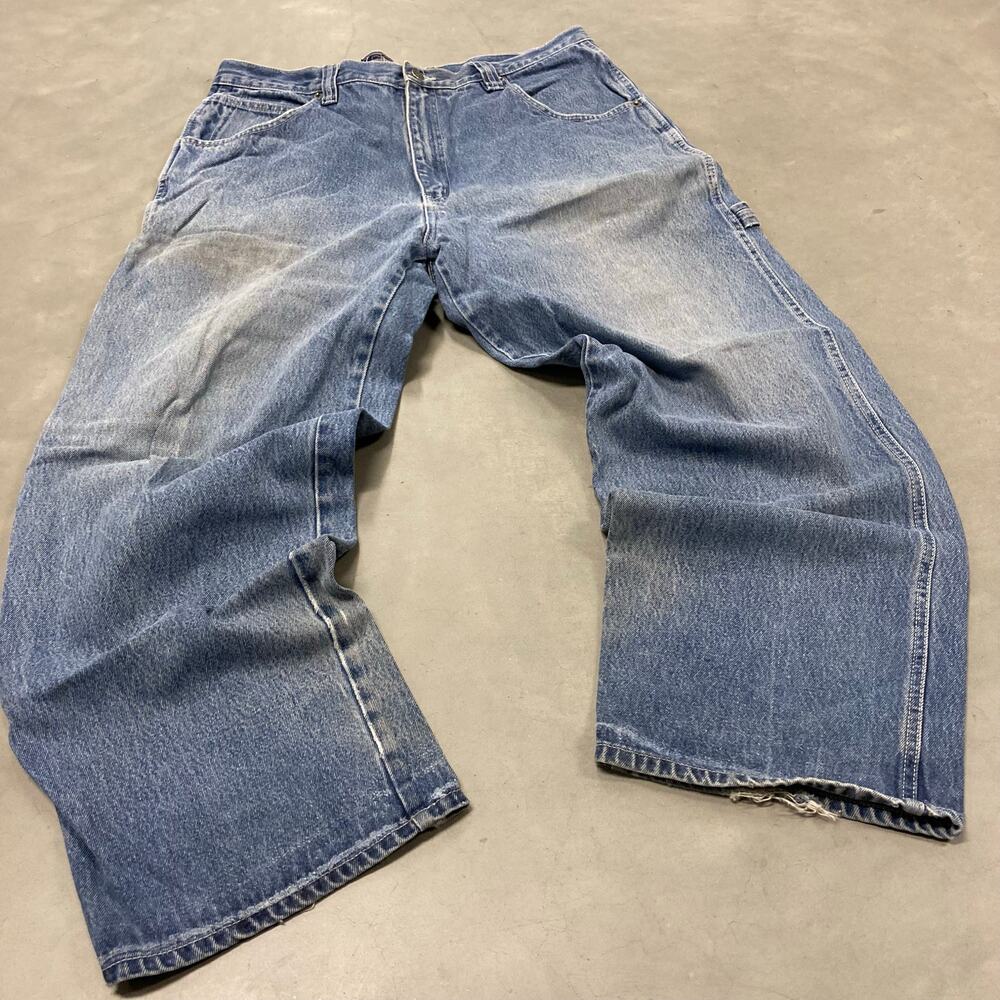 vintage baggy y2k culture jam cargo jeans 38x32